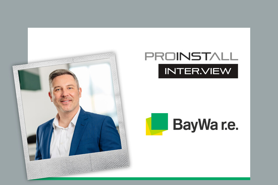 Interview mit Geschäftsführer Martin Zechner, BayWa r.e. Solar Systems GmbH.