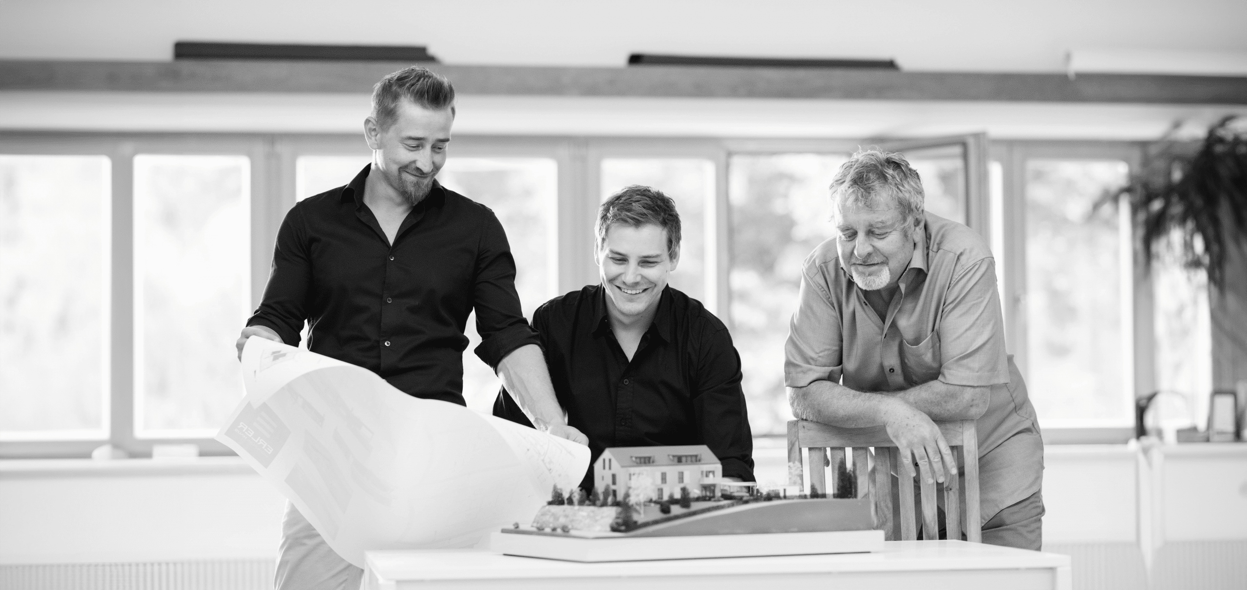 Drei Männer – Zwei Generationen – Eine Vision. Roman, Christoph und Hermann Erler.