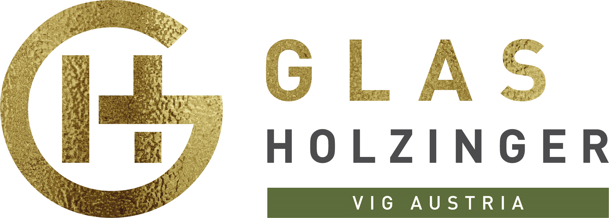 Logo Glas Holzinger Vakuumisolierglas im Farbe