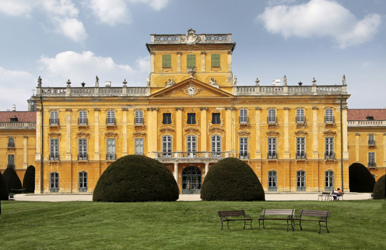 Schloss Esterházy in Eisenstadt, Landeshauptstadt des Burgenlandes.