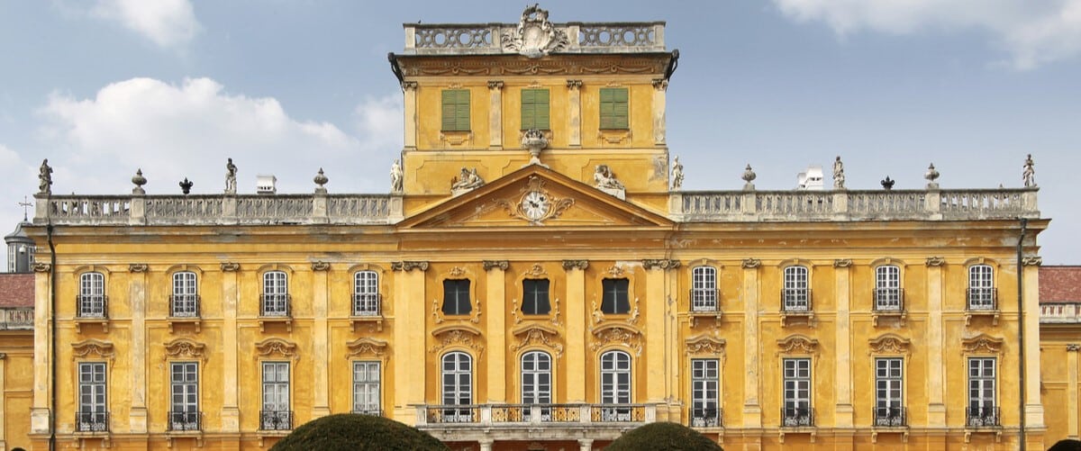 Schloss Esterházy in Eisenstadt, Landeshauptstadt des Burgenlandes.