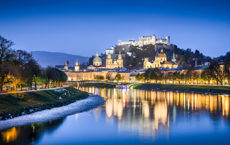 Festung Hohensalzburg in Salzburg, Landeshauptstadt von Salzburg.